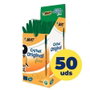 Bic Bolígrafo Cristal verde trazo medio